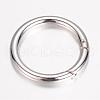 Alloy Spring Gate Rings PALLOY-D348-22P-1