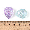 UV Plating Transparent Acrylic Beads OACR-N146-05-3