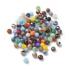 Electroplate Glass Beads GLAA-D020-01I-2
