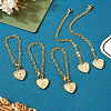 5Pcs 5 Style Alloy Wine Glass Charms HJEW-TA0001-13-4