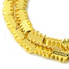 Electroplated Synthetic Non-Magnetic Synthetic Hematite Beads Strands G-I360-Q01-01-2
