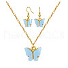 Alloy Acrylic Earrings & Necklaces Jewelry Sets sgSJEW-PH01380-02-1