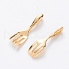 Brass Pendants KK-T049-034G-NF-2