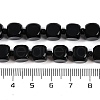 Natural Black Onyx(Dyed & Heated) Beads Strands G-B125-F01-01-5
