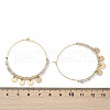 304 Stainless Steel Natural Labradorite Chandelier Earrings EJEW-Z089-36G-02-5