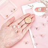   Natural Quartz Crystal Charms G-PH0001-51-7
