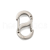 Non-Tarnish 304 Stainless Steel S Shaped Carabiner STAS-P358-01C-P-1