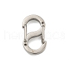 304 Stainless Steel S Shaped Carabiner STAS-P358-01C-P-1