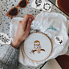 PVA Water-soluble Embroidery Aid Drawing Sketch DIY-WH0514-026-5