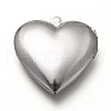 316 Stainless Steel Locket Pendants STAS-P268-01B-P-2