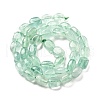 Natural Green Fluorite Beads Strands G-C179-F05-01-3