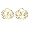 304 Stainless Steel Bat Hoop Earrings for Women EJEW-R156-08G-1