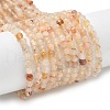 Natural Citrine Beads Strands G-H002-A01-01-6