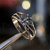Butterfly Hollow Out Alloy Finger Rings FS-WG9DE85-04-4