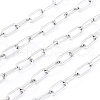 Tarnish Resistant 304 Stainless Steel Paperclip Chains CHS-D027-02P-3