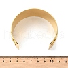 304 Stainless Steel Rhinestone Cuff Bangles for Women BJEW-Z109-04G-01-3