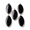 Natural Obsidian Pendants G-G063-03C-1