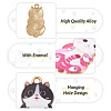 36Pcs 18 Style Alloy Pendants FIND-TA0001-77-6