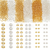 HOBBIESAY 6 Styles 4144 Pcs Glass Seed Beads SEED-HY0001-19-1