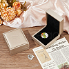 Rectangle PU Leather Badge Storage Gift Boxes CON-WH0085-91-7