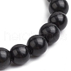 Synthetic Turquoise Beaded Stretch Bracelets for Women Men BJEW-JB11552-01-4