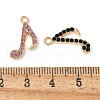 Alloy Rhinestone Pendants PALLOY-E775-07G-3