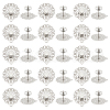 Unicraftale 30Pcs 304 Stainless Steel Stud Earring Findings STAS-UN0048-03-1