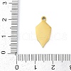 304 Stainless Steel Pendants STAS-F315-08G-02-3