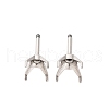 304 Stainless Steel Stud Earring Findings STAS-B091-02B-07P-1