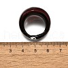Mixed Handmade Lampwork Wide Band Rings RJEW-X0005-B-6