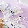 Spritewelry 160Pcs 10 Style ABS Plastic Imitation Pearl Beads & Transparent & Opaque Acrylic Beads FIND-SW0001-31-6