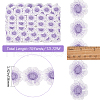 Polyester Flower Lace Ribbon OCOR-WH20001-03A-2