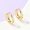 Hollow Brass Hoop Earrings EJEW-Z102-10G-1