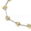 201 Stainless Steel Link Bracelets for Women BJEW-JB11491-3