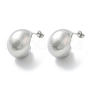 304 Stainless Steel Stud Earrings for Women EJEW-U051-01P-4