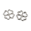 Alloy Connector Charms PALLOY-R152-02P-4