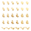 Unicraftale 30Pcs 3 Styles 304 Stainless Steel Clip-on Earring Findings FIND-UN0003-60-1