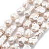 Natural Nucleated Pearl Beads Strands PEAR-B004-15C-04B-2