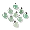 Natural Green Aventurine Pendants G-I311-A06-1