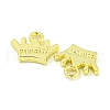 Rack Plating Alloy Pendants FIND-M022-07G-2
