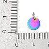Ion Plating(IP) 304 Stainless Steel Pendants STAS-I311-32B-RC-3