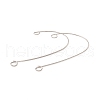 316 Stainless Steel Ear Cuff Findings STAS-H148-02P-3