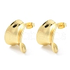 Rack Plating Brass Stud Earring EJEW-C078-09G-1