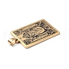 201 Stainless Steel Pendant STAS-B033-01G-05-3