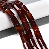 Natural Red Agate Beads Strands G-NH0019-A03-01-5