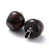 Natural Dragon Blood Pendants G-Z022-01J-3