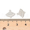 Brass Laser Cut Hollow Connector Charms KK-K277-12P-3