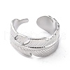 Tarnish Resistant 304 Stainless Steel Finger Rings RJEW-L102-23P-2