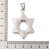 316 Surgical Stainless Steel Pendants STAS-E212-146AS-3