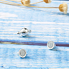 Brass Magnetic Clasps with Loops KK-TA0007-35-NF-4